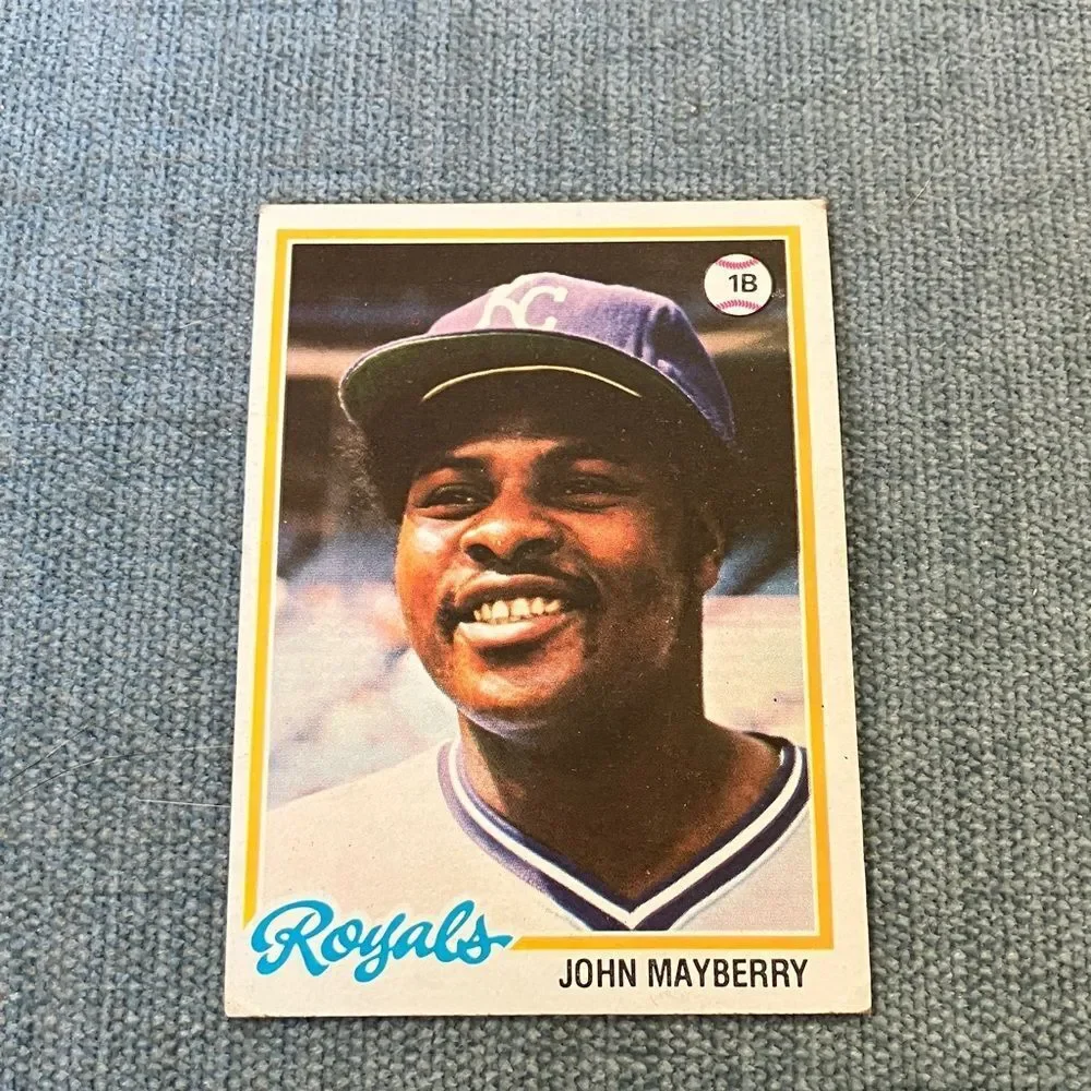 1978 Topps Kansas City Royals Baseball Card Trading Card